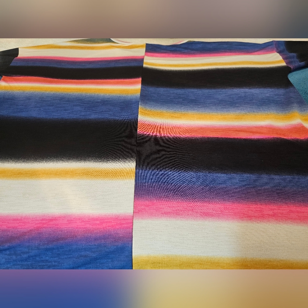 Sew In Love Multi Color Striped Top - Picture 8 of 9